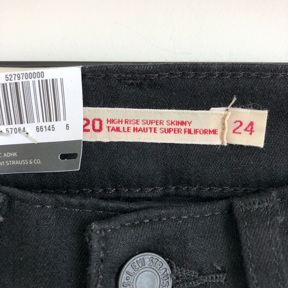 Levi’s 720 High Rise Super Skinny Jeans 24 - Picture 11 of 11